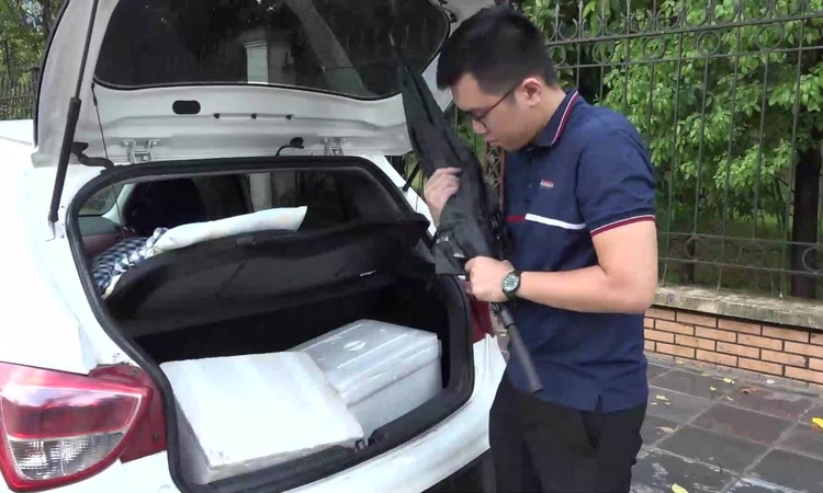 Cách sắp đồ gọn gàng trên xe cỡ nhỏ