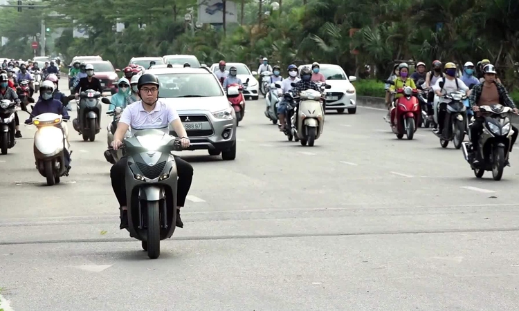 Dự thảo mới về bật đèn xe máy cả ngày