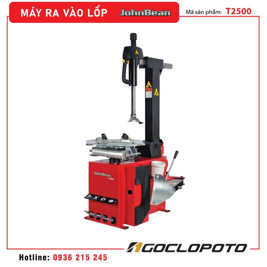 Máy ra vào lốp Johnbean T2500