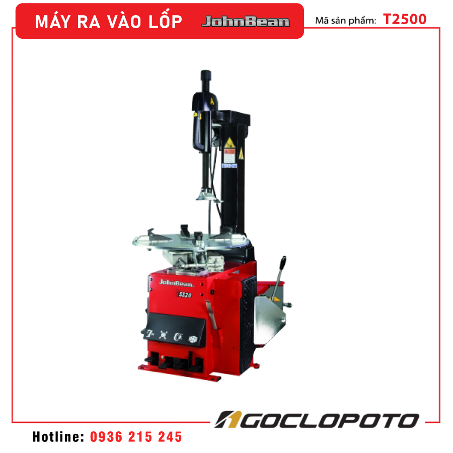 máy ra vào lốp Johnbean T5320 2S